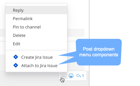 Post Dropdown Menu